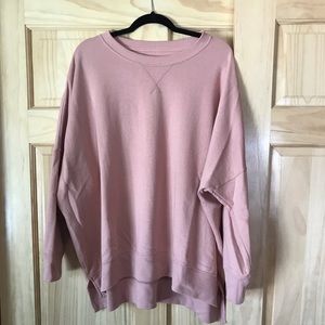 Blush Pink Oversized sweater/top